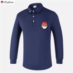 malbon 4종 남성 골프 긴팔 카라티셔츠